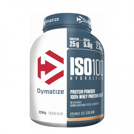 Proteina Dymatize ISO 100 2.3kg hidrolizada de suero