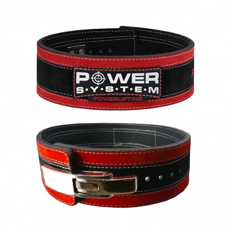 Lever Buckle Belt, 10mm thick Leather, Power System