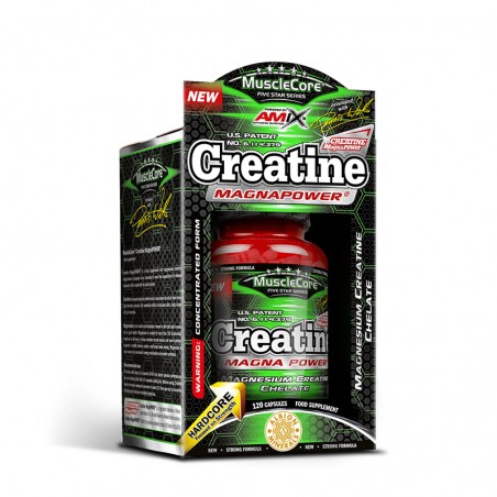 Creatina MagnaPower 120 capsulas Amix Musclecore