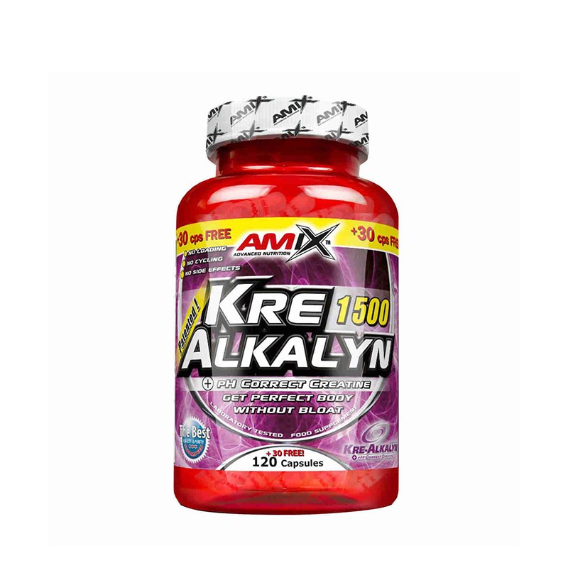 Kreatin Kre-Alkalyn 120 Kapseln Amix
