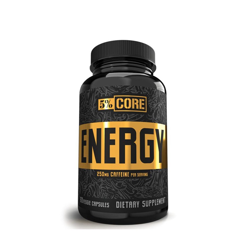 5% Core Energy - cafeina de accion prolongada 5% Nutrition Rich Piana