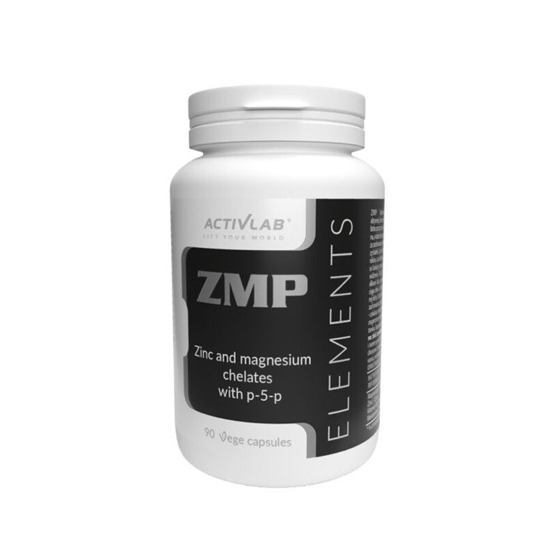 ZMP Elements, Zinc Magnesio vitamina B6, 90 capsulas, Activlab
