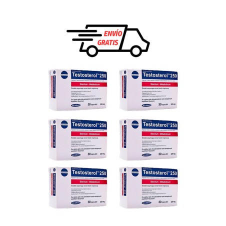 Pack 6 x Testosterol 250 Megabol 30 capsules