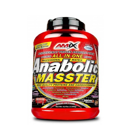 Anabolic Masster Amix 2.2 Kg - Suplemento de Carbohidratos y Proteínas