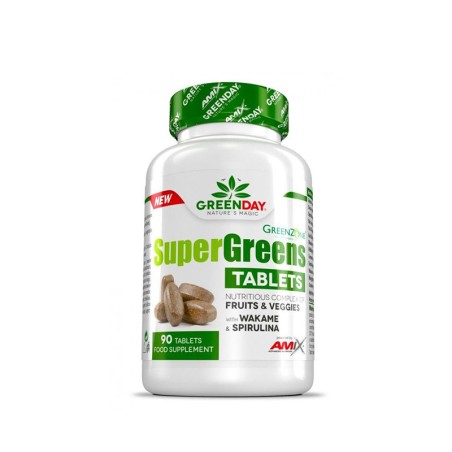 Super Greens 90 Tabletten - Amix GreenDay