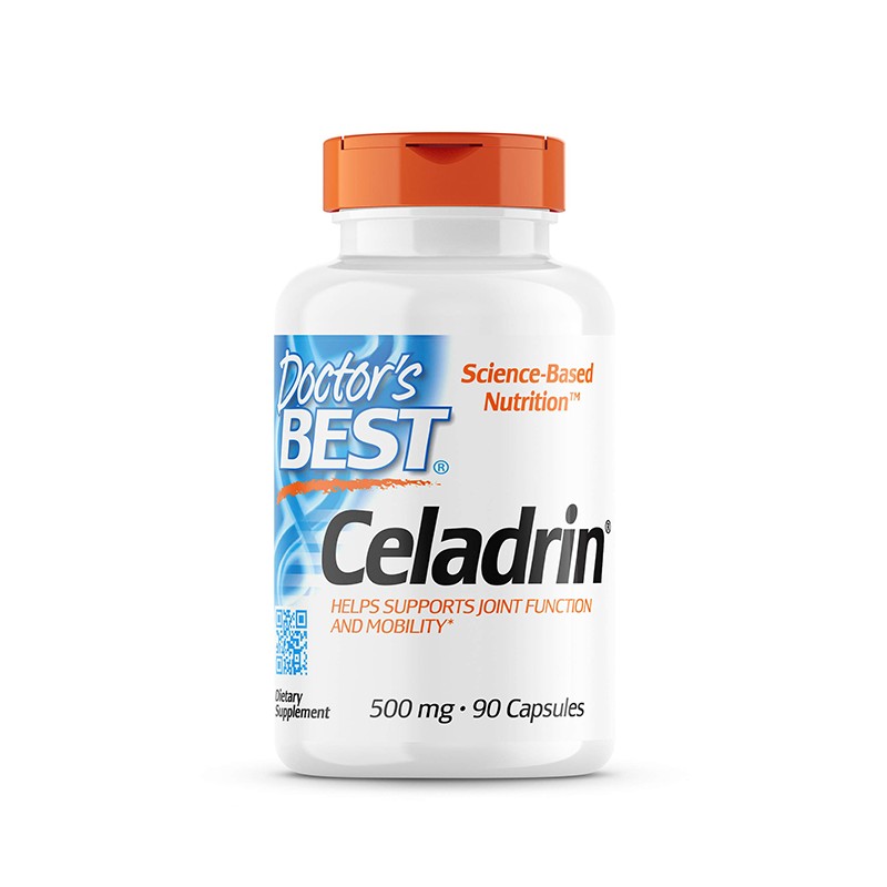 Celadrin, 500 mg, 90 Cápsulas, de Doctor's Best - Mejora la función articular y flexibilidad