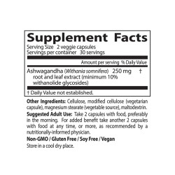 Doctor's Best Ashwagandha mit Sensoril, 125 mg, 60 Veggie-Kapseln