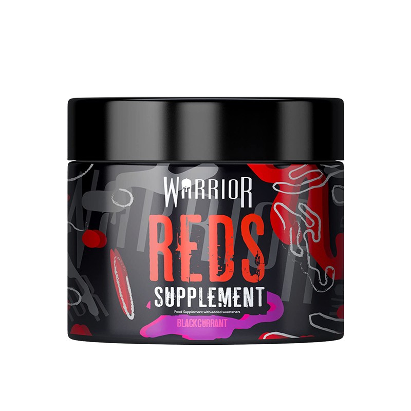 Reds - Mezcla de Alimentos Rojos en Polvo, 150g, Warrior