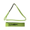 Correas de agarre Chiba Lifting Straps, amarillo neon