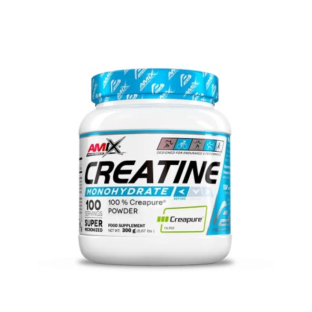 Creatina Amix Creapure 300g, 100 servicios