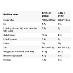 Proteina de suero de leche Instant Whey Protein, 2kg, Hiro